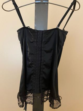 Guêpière Intimissimi Nera Pizzo e Raso