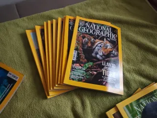 Revistas National Geographic.