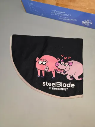 Jamonero steelBlade madera