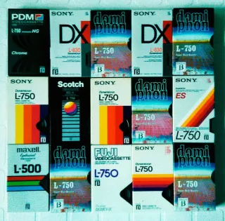 Cintas de vídeo Beta