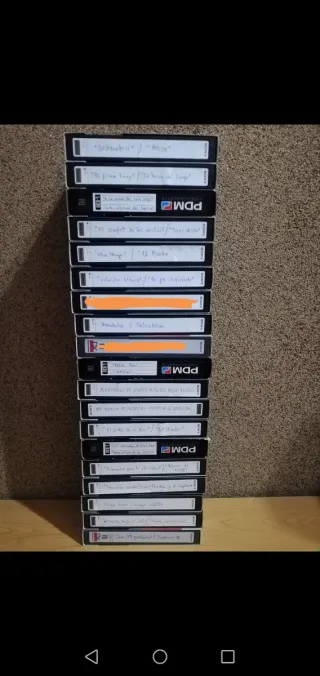 Cintas de vídeo Beta