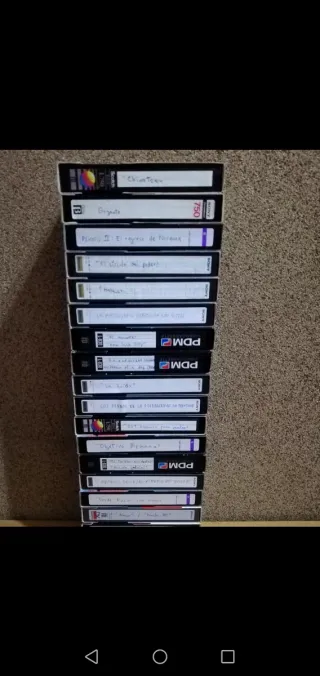 Cintas de vídeo Beta