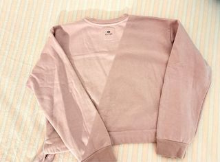 Sudadera SILVER lila con estampado