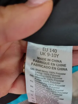 Giubbotto Trollkids turchese 10 anni