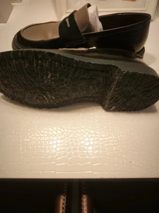 Mocasines Camper Negro/Gris