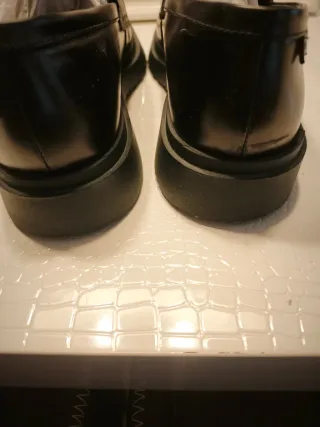 Mocasines Camper Negro/Gris