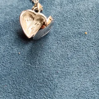 Collar Corazón Plata de ley