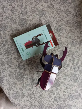 Maqueta minimalista Ciervo Volante 3D