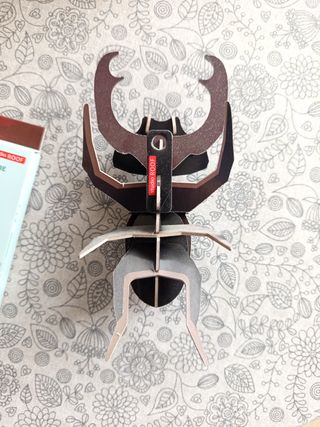 Maqueta minimalista Ciervo Volante 3D