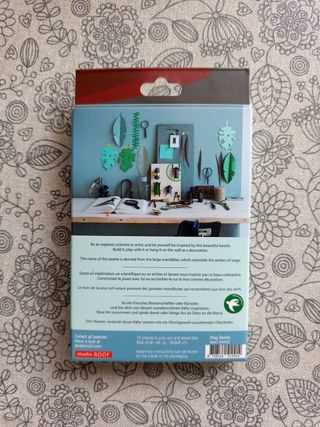 Maqueta minimalista Ciervo Volante 3D