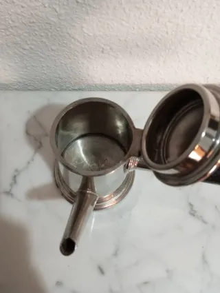 Juego de té aluminio