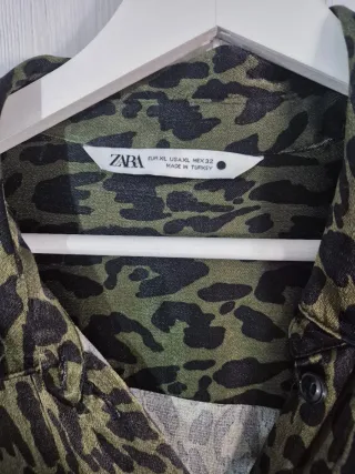 Camisa Verde y Negra Talla XL