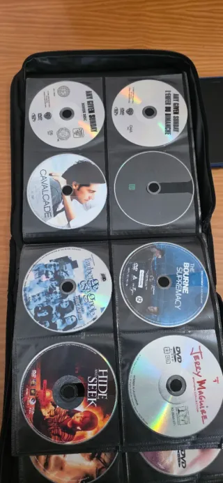 Lote de 165 peliculas dvd variadas