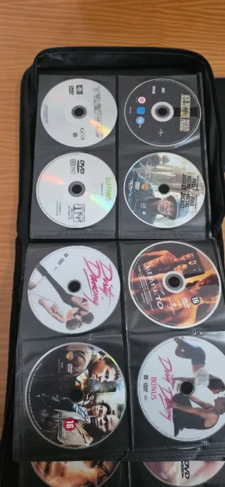 Lote de 165 peliculas dvd variadas