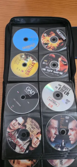 Lote de 165 peliculas dvd variadas