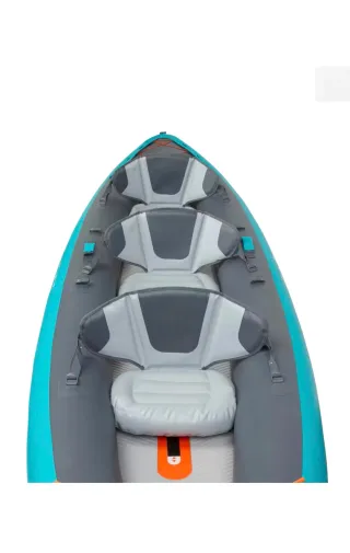 Kayak hinchable 3 personas + accesorios
