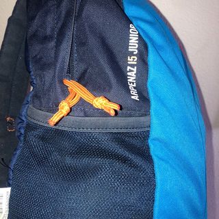 Mochila Quechua Azul y Naranja