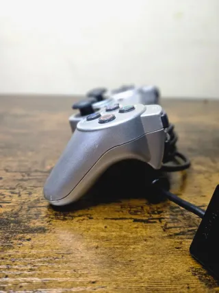 Controller Playstation 2 Argento Sony