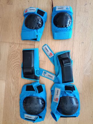 Conjunto Oxelo Patinaje Niños Azul