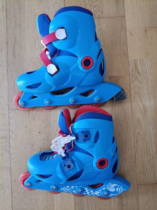 Conjunto Oxelo Patinaje Niños Azul