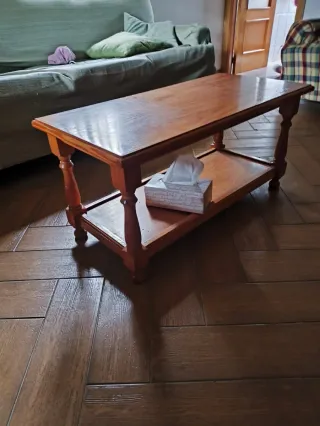 Mueble de comedor rústico madera, mesa de comedor