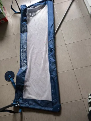 Barrera de cama infantil Azul