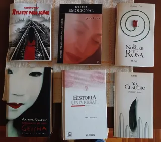 Lote 6 Libros: Novela, Historia, Autoayuda