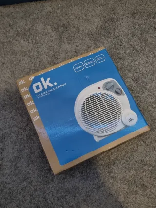 Calefactor Eléctrico OK. 2000W - OFH 320224 ES