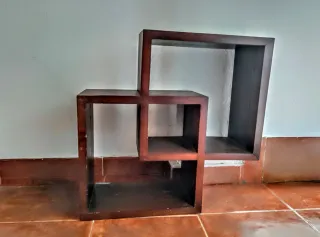 Estantería de madera diseño