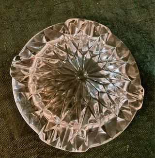 Posacenere in cristallo lavorato