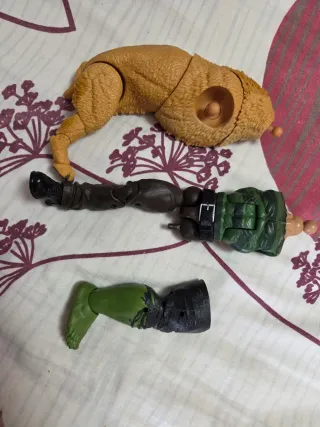 Marvel Legends BAF Zabú, SandMan, Hulk (RESERVADO)