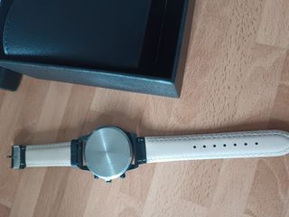 Cartera y Reloj Negro Hombre