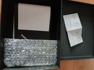 Cartera y Reloj Negro Hombre