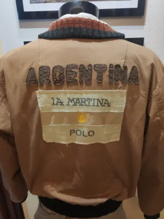 Chaqueta Bomber La Martina Marrón