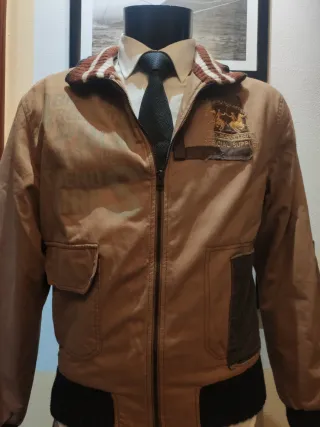 Chaqueta Bomber La Martina Marrón