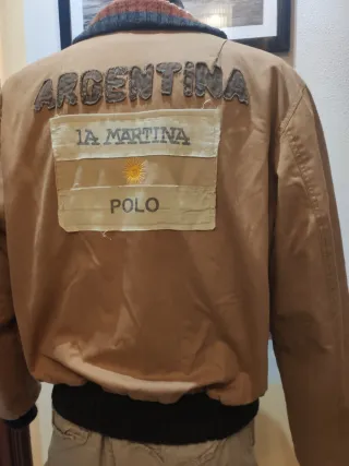 Chaqueta Bomber La Martina Marrón