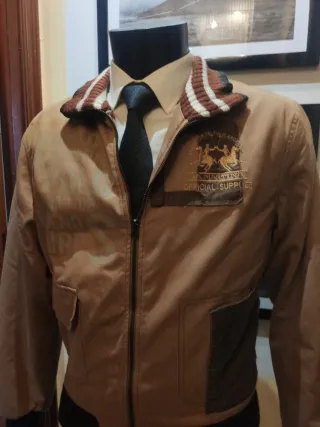 Chaqueta Bomber La Martina Marrón