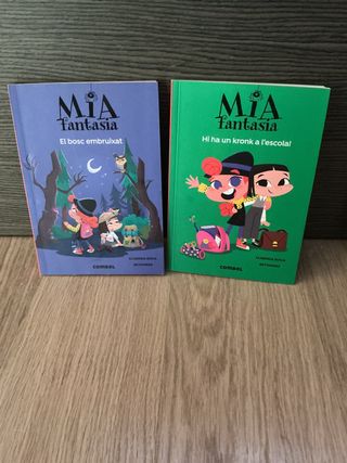 Mia fantasia en catalán,pack de dos libros