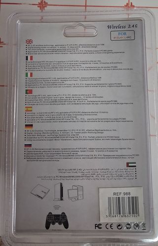 Mando EONY Inalámbrico 2.4Ghz