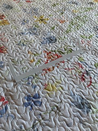 Colgador blanco para puerta 5 divisiones