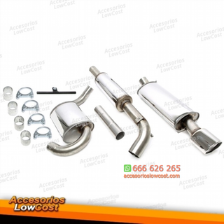 Sistema de escape TA Technix de acero inoxidable