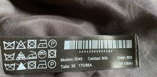 Chaqueta Massimo Dutti Lana Talla 38 Gris