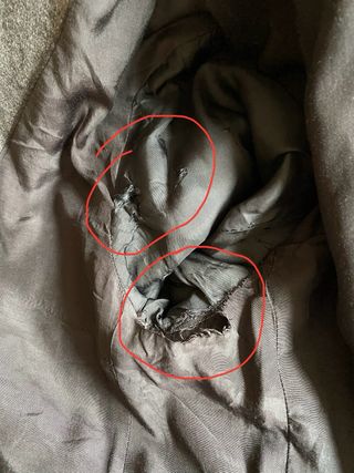 Chaqueta Massimo Dutti Lana Talla 38 Gris