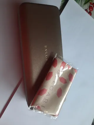 Estuche Gafas Bvlgari Dorado