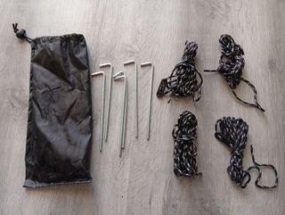 Bolsa para piquetas y cuerda de tienda