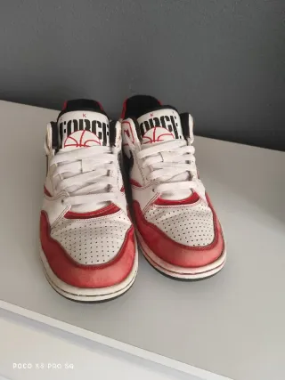 Nike Sky Force 88 Low Blancas y Rojas