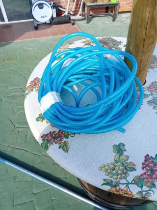 Manguera reforzada azul 22 metros