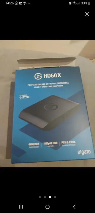 Elgato HD60 X Capture Card, nueva.Sin uso.