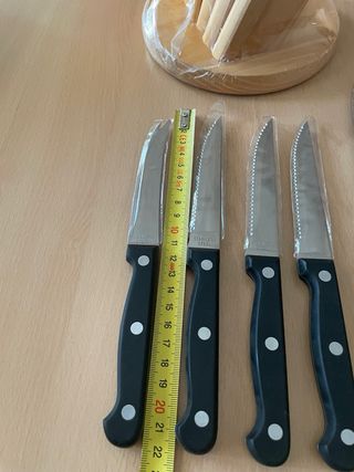 Set 5 Coltelli Acciaio Inox