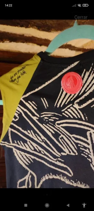 Top Matsumura Negro con Dibujo Geisha